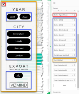 Object Show Container Using the Layout Container in Qlik Sense | VizMind